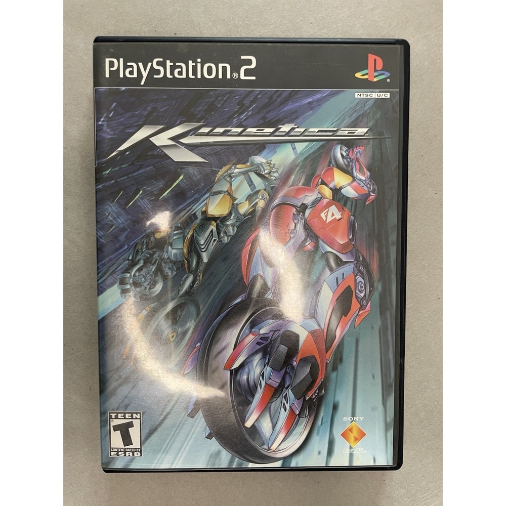 PlayStation 2 Kinetica with Case Manual Great Condition Vintage‎ Game Gaming